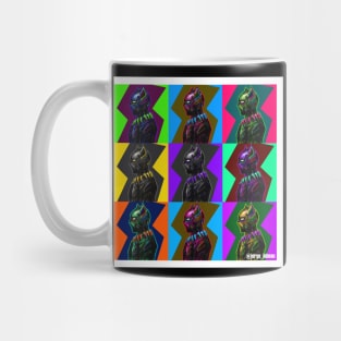 Rainbow panthers Mug